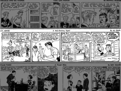 Li'l Abner Comic and the infamous Sadie Hawkins' Day